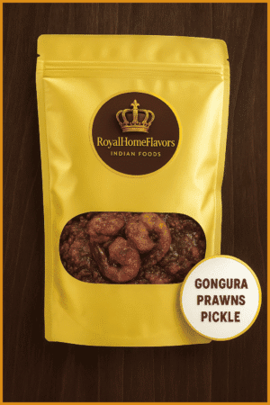 Gongura Prawns Pickle