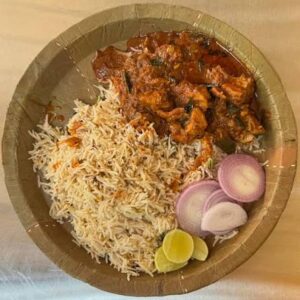 chicken curry pulao rice