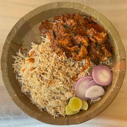 chicken curry pulao rice chicken curry pulao rice