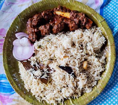 mutton curry pulao rice mutton curry pulao rice